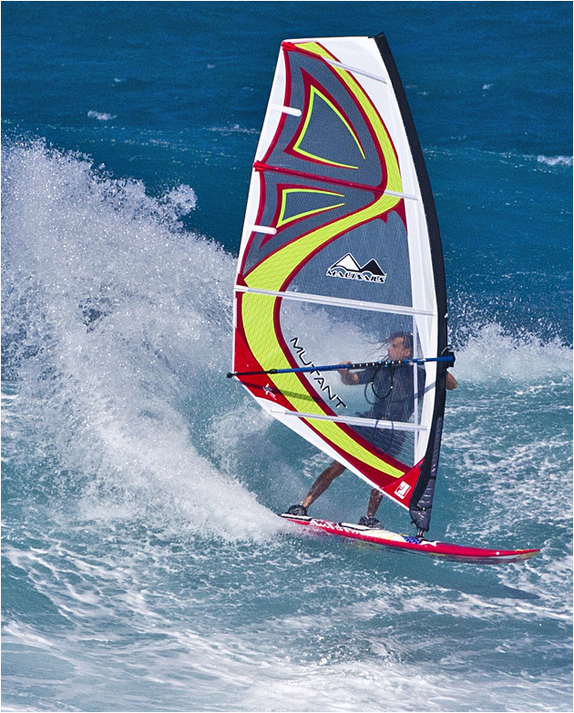Mutant - 4 battens wave sail from MauiSails