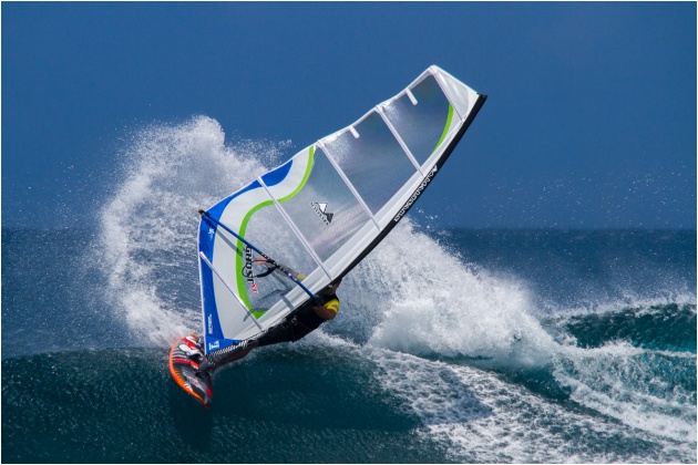 2014 Ghost-XT - the Ultimate technora 5 batten side shore wave sail