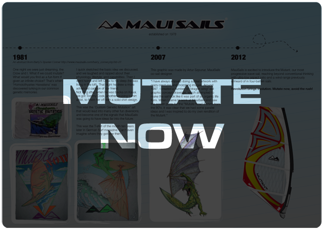 Mutate Now - sail presentation
