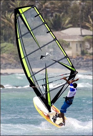 MauiSails Loco Freestyle Sails - Taty Frans in Action MauiSails Loco Freestyle Sails - Taty Frans in Action