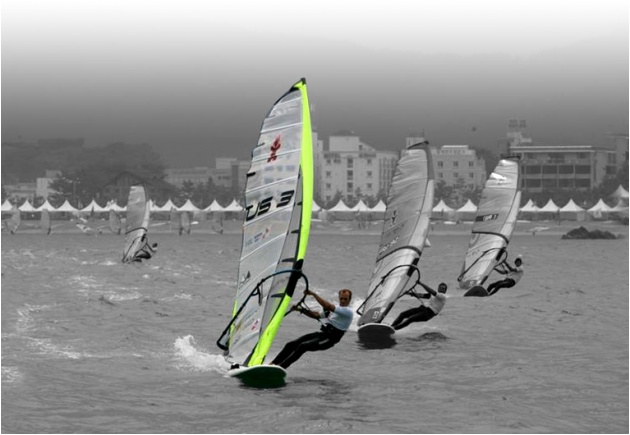 Kevin Pritchard strikes gold in Ulsan Korea PWA Slalom 42. Kevin Pritchard strikes gold in Ulsan Korea PWA Slalom 42.
