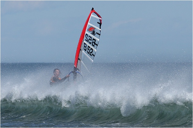 Patrick Van Hoof B-52 Belgian Speedsailing Champion