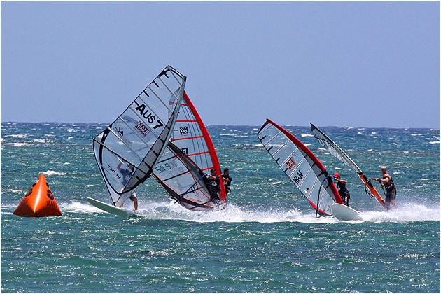 Maui Sails shine at Kanaha Slalom