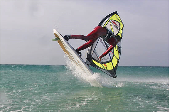 Steven Van Van Broeckhoven trains in Tarifa