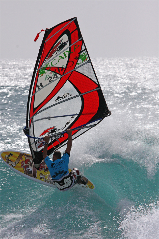 Josh Angulo won the 2009 Cabo Verde PWA World Cup