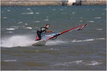 James Dinnis the New Zealand Windsurfing Slalom Nationals 2008-2009 James Dinnis the New Zealand Windsurfing Slalom Nationals 2008-2009