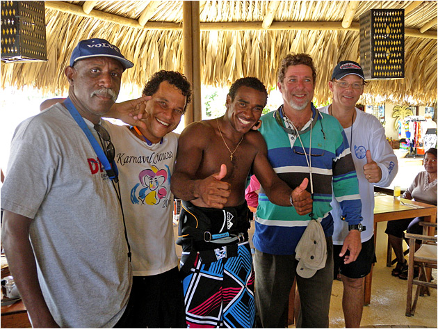 Taty Frans raced from Bonaire to Curacao on March 29th.