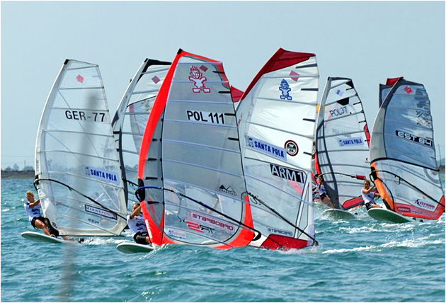 2009 Formula Windsurfing World Championships at Santa Pola, Spain. 2009 Formula Windsurfing World Championships at Santa Pola, Spain.