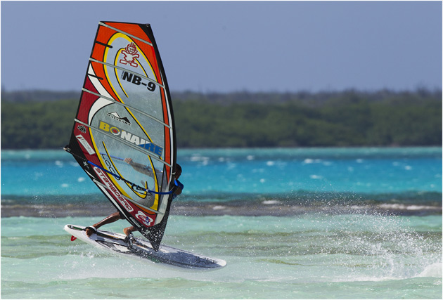 Taty Frans got 3rd spot in PWA Bonair event