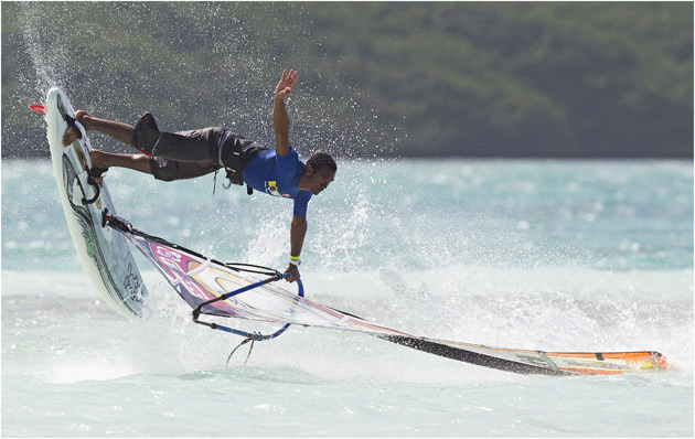 Taty Frans got 3rd spot in PWA Bonair event