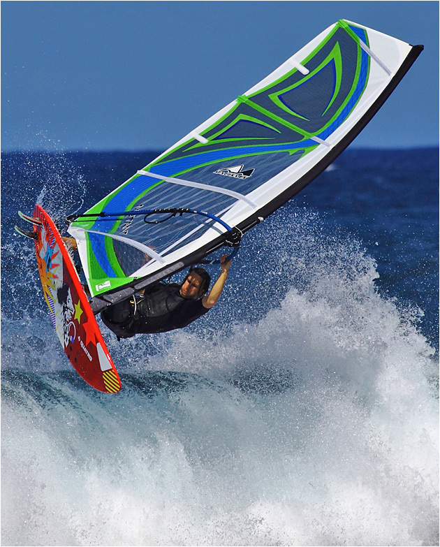 Mutant - 4 battens wave sail from MauiSails