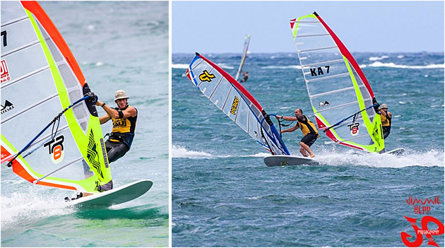 MauiSails riders shining all over the World - Phil McGain