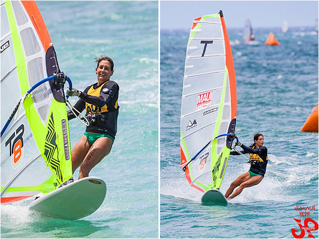 MauiSails riders shining all over the World - Tamara Bockius