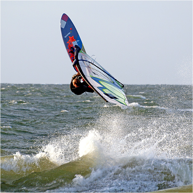 Holger Beer at his home spot near Kiel, Germany