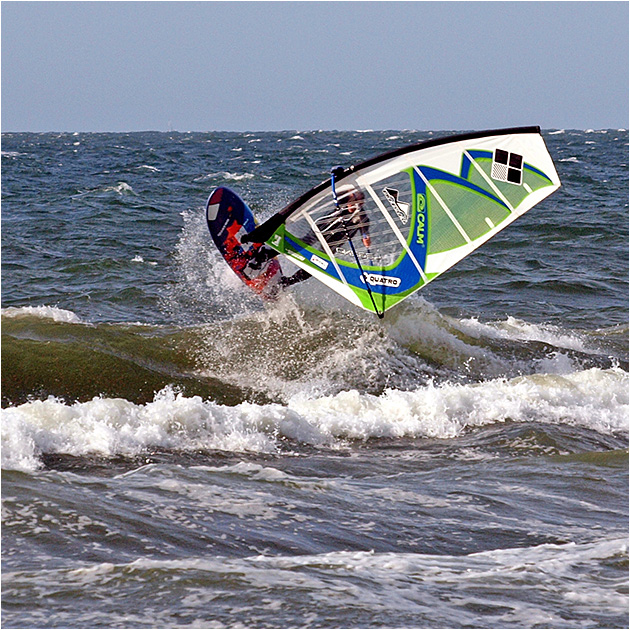 Holger Beer at his home spot near Kiel, Germany