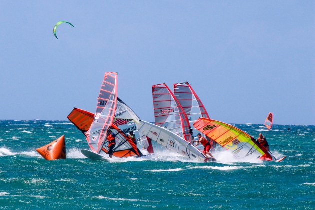 Another Maui Race Series with perfect winds with McGain winning the Double