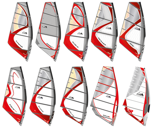 2016 MauiSails sail range