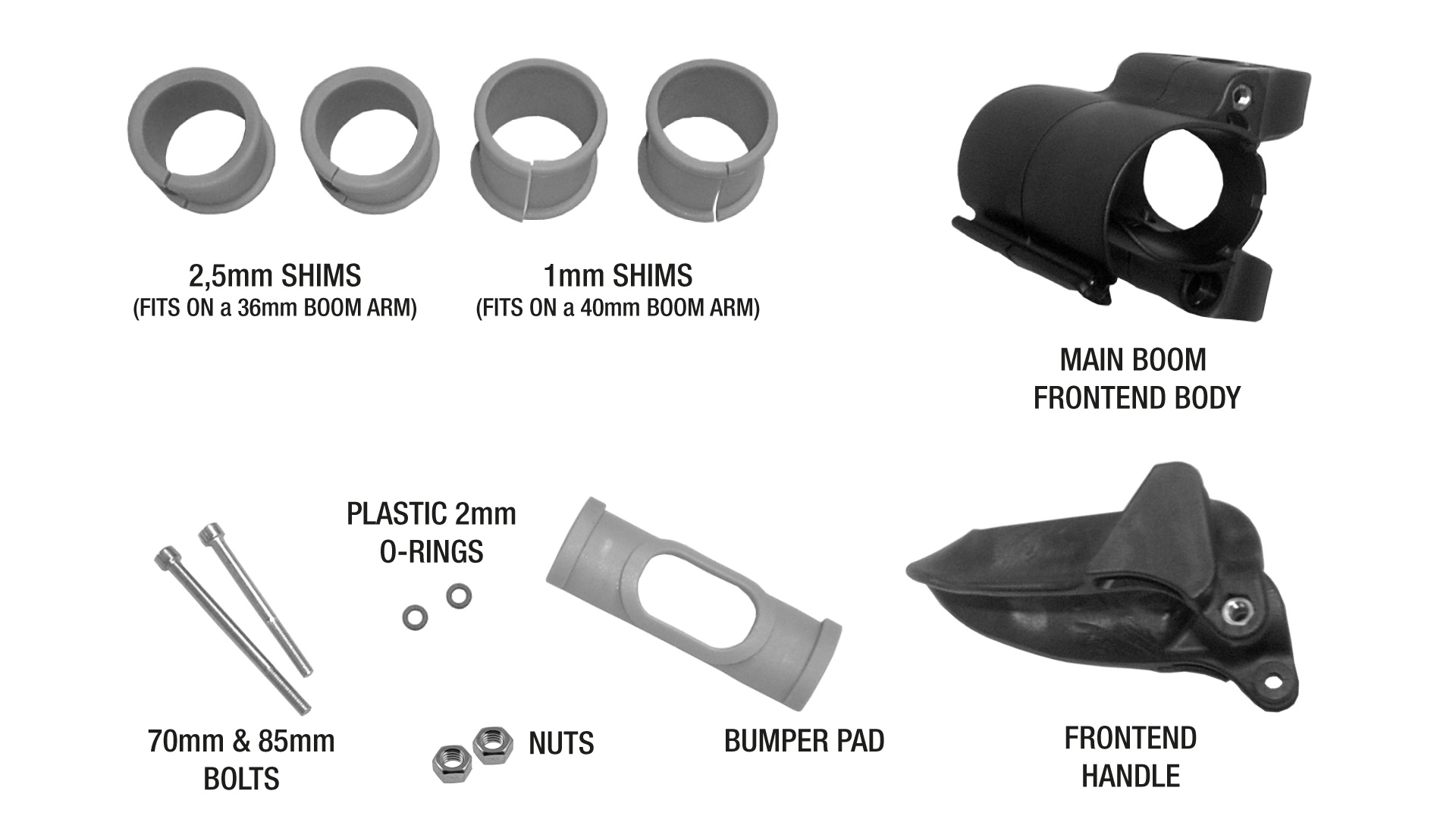 MauiSails Frontend Parts